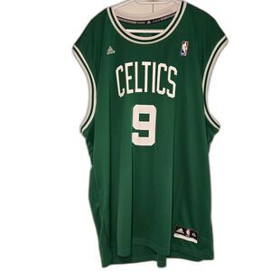 Adidas Rajon Rondo Boston Celtics Jersey Green Men's Size 2XL NBA